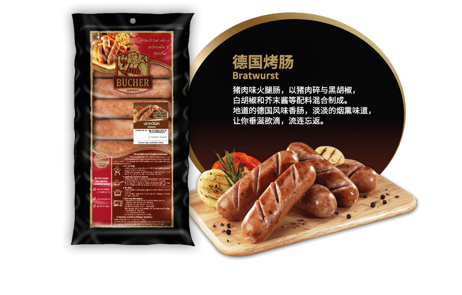 德国烤肠 (Bratwurst)