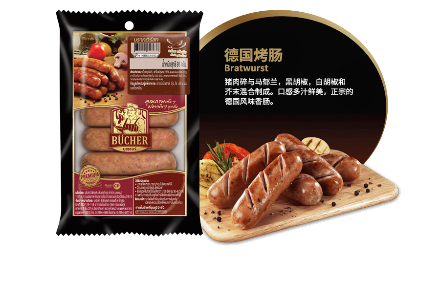 德国烤肠 (Bratwurst)